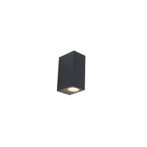 Appliques Baleno - Moderno - Alluminio - Nero - Allungato Gu10 Max. 6 X 4.7 Watt - Qazqa