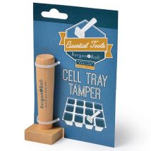 Burgon & Ball – Cell Tray Tamper – Sustainable Beech Wood – 3.5cm x 3.5cm