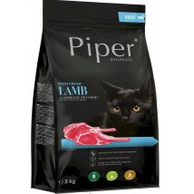 Croquettes Pour Chat Piper À L'Agneau Frais 3 Kg Dolina Noteci