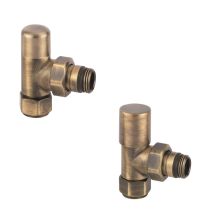 Ventil- Und Rücklaufschutz-set, Für Bronzefarbene Heizkörper Arteclima Kitval1br