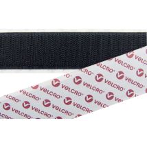 E08802033013025 Klettstreifen Zum Aufkleben Haftteil (l X B) 25000 Mm X 20 Mm Schwarz 25 M - Velcro