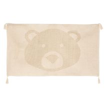 Homemaison - Alfombra Infantil De Algodón 3d Con Forma De Oso - 90 X 60 X 0,5cm