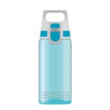 Trinkflasche – Viva One Aqua – 21,2 cm hoch, 7,3 cm breit, 7,3 cm lang, 0,128 kg – 100% wiederverwertbares Polypropylen