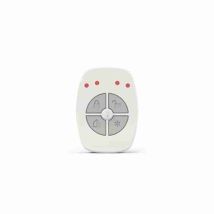 Radiocommande Bidirectionnelle 4 Canaux Tr 800-wg. Programmable Avec Rapports D'État - Couleur Blanche, Touches Grises - 868 Mhz