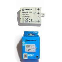 Relais D'Impulsions 230v 10a Sandasdon Bsr06 Pour Des Commandes D'Éclairage De Plusieurs Points