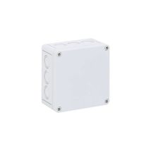 Contenitore vuoto TK PC 1313-7-m in policarbonato – 130mm x 130mm x 75mm – Colore grigio luminescente – Tipo di protezione IP66
