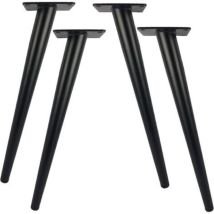 Set Mit 4 Tischbeinen Aus Metall, 20 Cm Lang, Für Moderne Möbel, Kommoden, Schränke, Schreibtische Und Hocker Ersatz-möbelbeine Tragkraft: 800 Kg