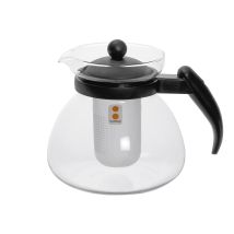 Teekanne Duo – Glas – 0,466 kg – spülmaschinengeeignet – 19 cm Breite – 15 cm Tiefe – klar