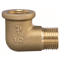 Codo De Latón Macho-hembra Fp-pattaroni F92 1/4'