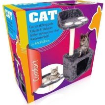 Árbol Gato - 30x30x68cm - Gris