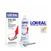 Loxeal 59-30 Pasta Nera Rossa Alte Temperature Sigillante Siliconico 75ml