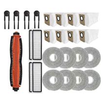 25-teiliges Set Für Den Xiaomi Mijia M40s Ov31cn Staubsauger: Hauptbürste, Seitenbürste, Hepa-filter, Reinigungstuch Und Staubbeutel.
