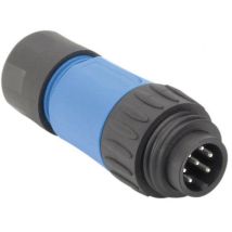 Rundstecker Stecker, gerade, 6 + PE – Amphenol – 6014909