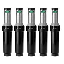 Lot De 5 Arroseur D'Irrigation En Acier Inoxydable K-rain Prosport 1'' Portée De 13 À 23 M Arroseur À Angle Réglable