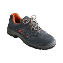 OSE – Zapatillas de seguridad S1P – Nobuk, suela de poliuretano, plantilla de EVA, puntera protectora, resistente a hidrocarburos