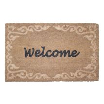 Esschert Design – Coir Doormat – Natural Coconut Fibers – 40 cm x 60 cm – Indoor/Outdoor Use