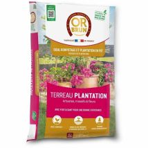 Or Brun Obrtplan35n Pflanzerde Braune 35 L Sack