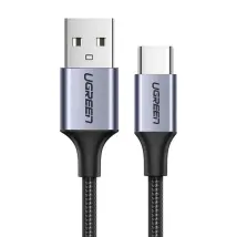Cavo Intrecciato Resistente Usb - Usb-c Qc 3.0 3a 2m Grigio