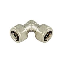 Gomito Doppio A Compressione Per Tubo Multistrato Tm Ø26x3,0 - Ø26x3,0 Mm