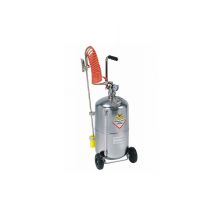 Trade Shop Raasm 24-liter-vernebler Aus Edelstahl Auf Trolley Mit Füllstandsanzeige 23025 -