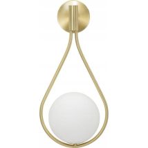 Ferretti Glamy Drop Wandleuchte Gold Modernes Design
