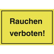Metafranc Hinweisschild Rauchen Verboten 200 X 300 Mm Warnschilder