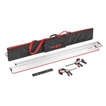Mafell - Lot De 2 Rails De Guiado F160 - Longitud 1,6 M - Funda De Transporte Polyester - Apriete - Juntas Incluido Para Corte Precisa