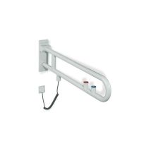 Binario Di Supporto Incernierato Serie 801 Versione Orientabile, / Fkt Rosso 850mm Grigio Chiaro
