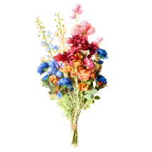 Beliani – Künstlicher Blumenstrauß 75 cm – Bunt – Handgefertigt – Pflegeleicht – 40 cm Breite – 0,5 kg