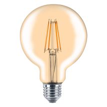 Vintage Globus LED-Lampe 8W E27 2700K – Warme Beleuchtung für Wohnräume – Effiziente und langlebige Beleuchtung