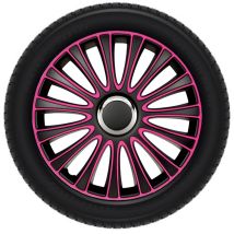 Juego de tapacubos rosa para llantas de 16 pulgadas – 4 unidades – Autostyle