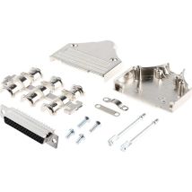 Mh Connectors Mhdm25-hd44fs-k Kit Connettori Maschio Sub-d 180 ° Numero Poli (num): 25 Punte A Saldare 1 Pz.