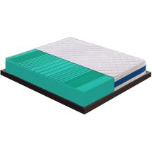 Ilovesleep - Wasserschaummatratze - Orthopädie - Wende - 11 Komfortzonen - Steifigkeitsgrad H2 140x200
