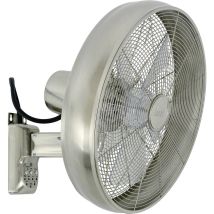 Beacon - Lucci Air Bc Ventilatore A Muro 50 W (ø) 410 Mm Cromo Orientabile