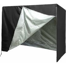 Lucky-88 - Garden Swing Seat Cover, 2/3 Seater Waterproof Dustproof Anti-uv Tear-proof Foldable For Garden Swing Patio Patio Yard