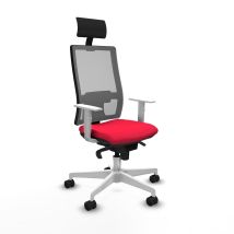 Piqueras Y Crespo Horna Chaise De Bureau Rouge Réglable