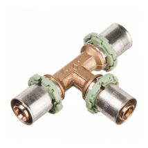 Comap – 7130100 Equal T Crimp Fitting – Ø40 mm – Grey