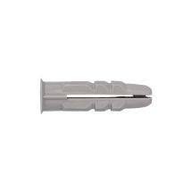 500 Chevilles Plx 6 X 28 Cm, Grise - Fixation Solide En Nylon Pour Brique, Bã ton Et Plã¢tre