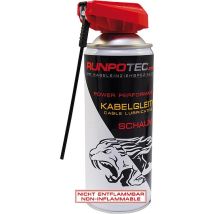 RUNPOTEC Kabelgleitmittel Schaum 400 ml – nicht entflammbar – für einfache Kabelverlegung – 1 Stück