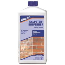 LITHOFIN Salpeterentferner 1 Liter – Schnelle und effektive Entfernung von Salpeter auf mineralischen Oberflächen