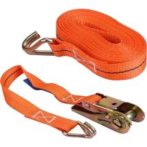Fascia Di Ancoraggio Cinghia A Cricchetto Tenditore 6m X 25mm 800 Kg