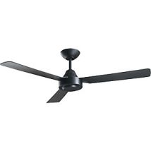 Ventilador de Techo Negro 1220 mm – 3 Velocidades – 150 m³/h – 34 dB(A) – 220-240 V