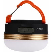 Wiederaufladbare Led-campinglaterne Mit Usb-anschluss, Campinglampe, Zeltleuchte Mit 1800-mah-akku, 3 Leuchtmodi, Magnetfuß, Für Camping, Wandern Und 