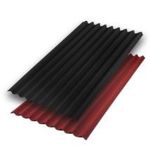 Onduline – Bituminöse Platte rot 85,5x200 cm – rot – bituminös
