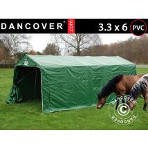 Weidezelt 3,3x6x2,4m, Pvc, Grün - Dancover