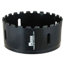 Sega A Tazza Morse Tungsten Carbide Grit 105 Mm Resistente Durevole