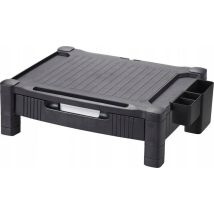 Q-connect Monitorständer Schwarz Verstellbar