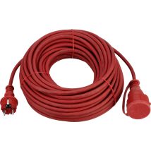 Rev - 0017258649 Strom Verlängerungskabel 16 A Rot 25.00 M H05rr-f 3f 3g 1,5 Mm²