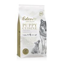 Eden – Comida para cachorros 80/20 – 6 kg – Proteína 40% – Grasa 17,5% – Fácil digestibilidad