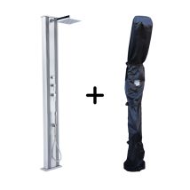Doccia Ibrida Dada Straight 40l Acciaio Inox Con Copertura Per Doccia